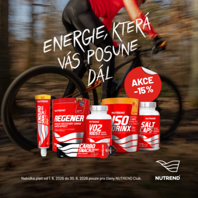obrázek obsahuje: Energie, která vás posune dál - Akce -15 %