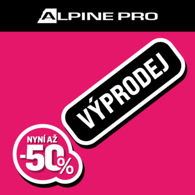 obrázek obsahuje: Letní výprodej v ALPINE PRO