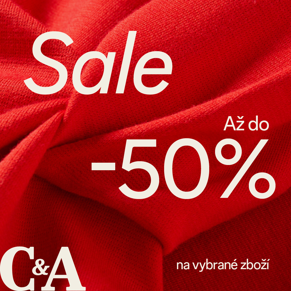 Sale až do 50%