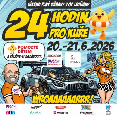 obrázek obsahuje: 24 hodin pro Kuře v OC Letňany