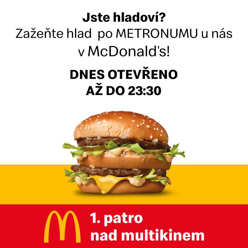 Dnes výjimečně otevřeno déle! 
