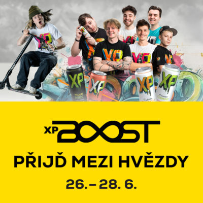 obrázek obsahuje: XP BOOST - Přijď mezi hvězdy
