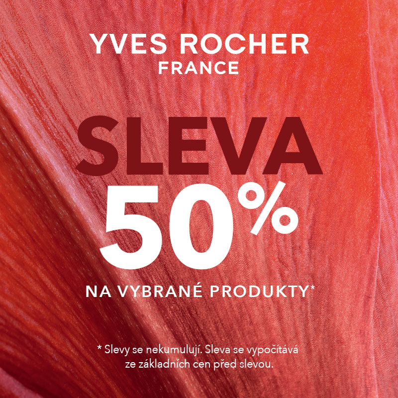 Sleva 50&nbsp;% na vybrané produkty