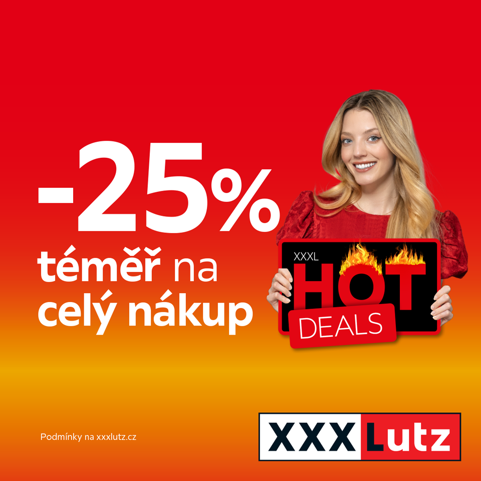 -25&nbsp;% téměř na celý nákup