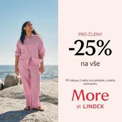 obrázek obsahuje: Letní nákupy - 25% sleva na vše