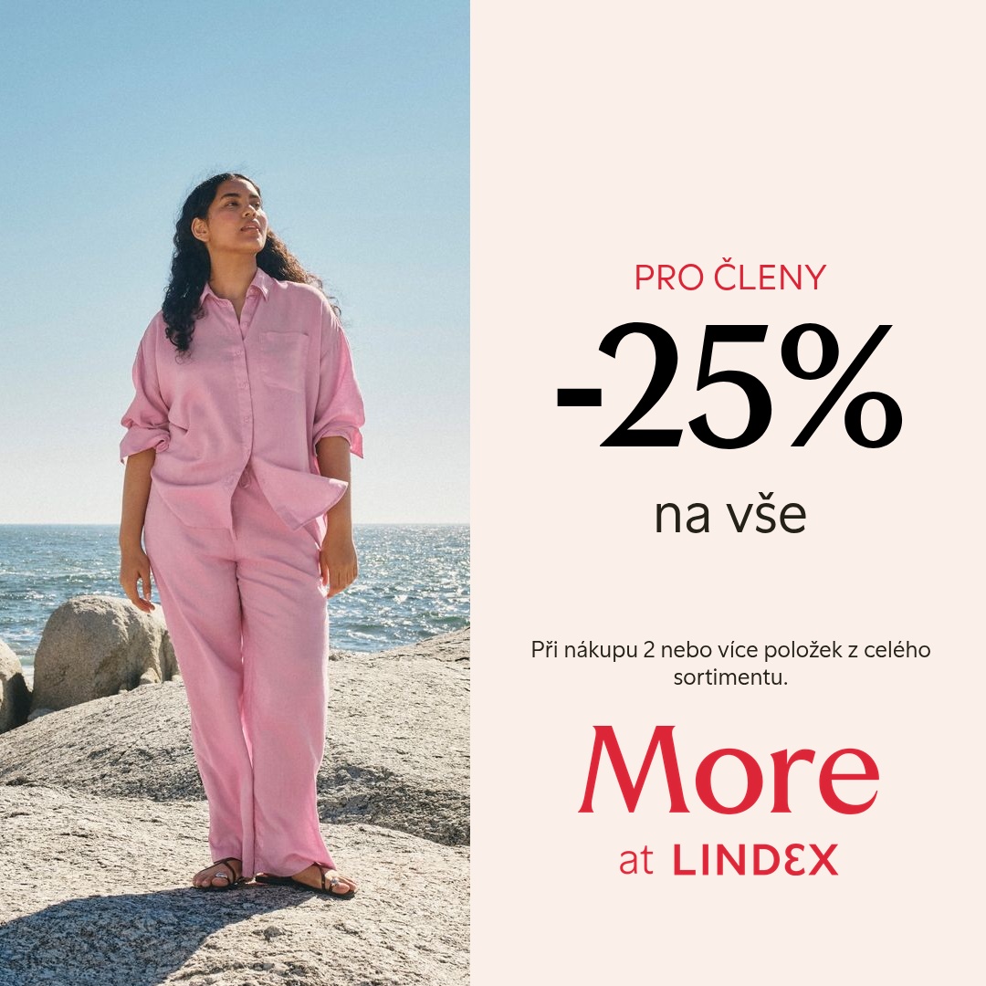 Letní nákupy – 25% sleva na vše