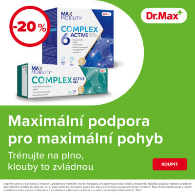 obrázek obsahuje: Dr. Max Max Mobility Complex Active: minus 20%