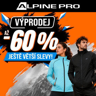 obrázek obsahuje: Letní výprodej v ALPINE PRO pokračuje