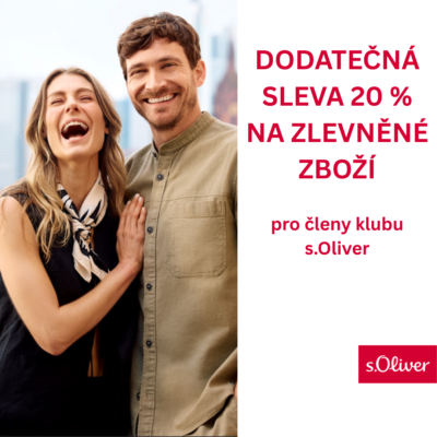 obrázek obsahuje: Dodatečná sleva 20 % za zlevněné zboží