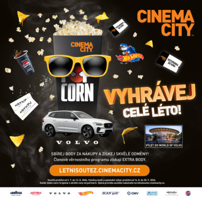 obrázek obsahuje: ‼️ Velká letní soutěž Cinema City je tady! ☀️🎉