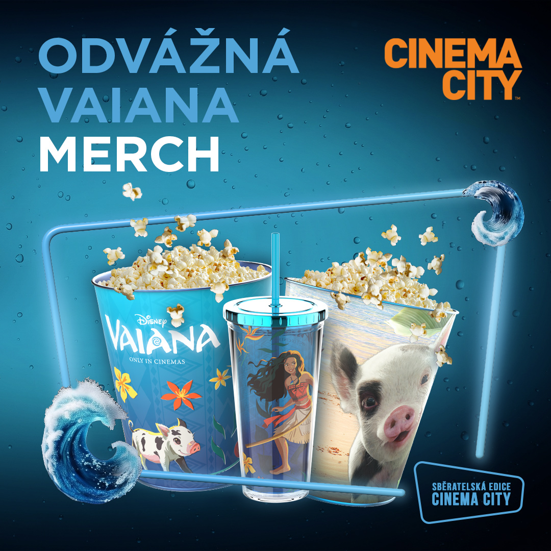 🔸Merch k filmu Odvážná Vaiana je v prodeji!🌊