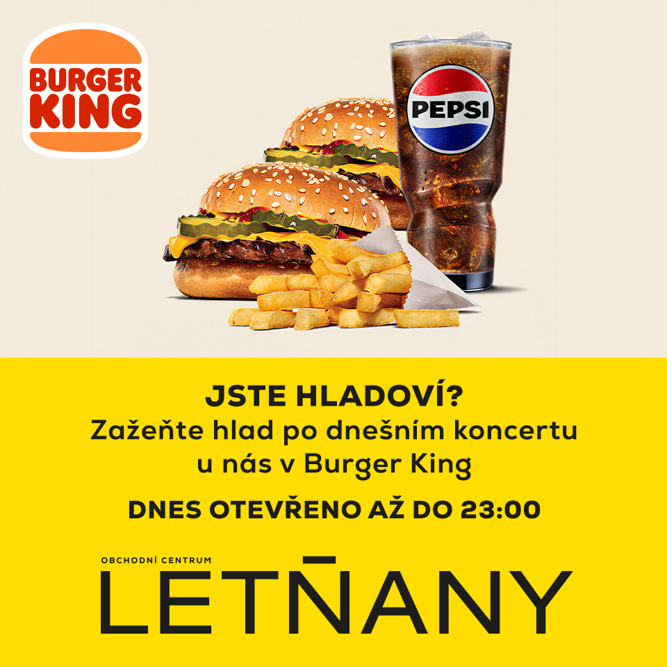 Dnes výjimečně otevřeno déle!  🍔