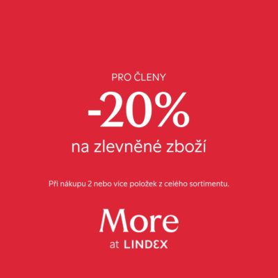 obrázek obsahuje: Extra 20% sleva na zlevněné zboží