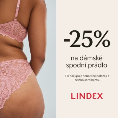 obrázek obsahuje: 25% sleva na dámské spodní prádlo