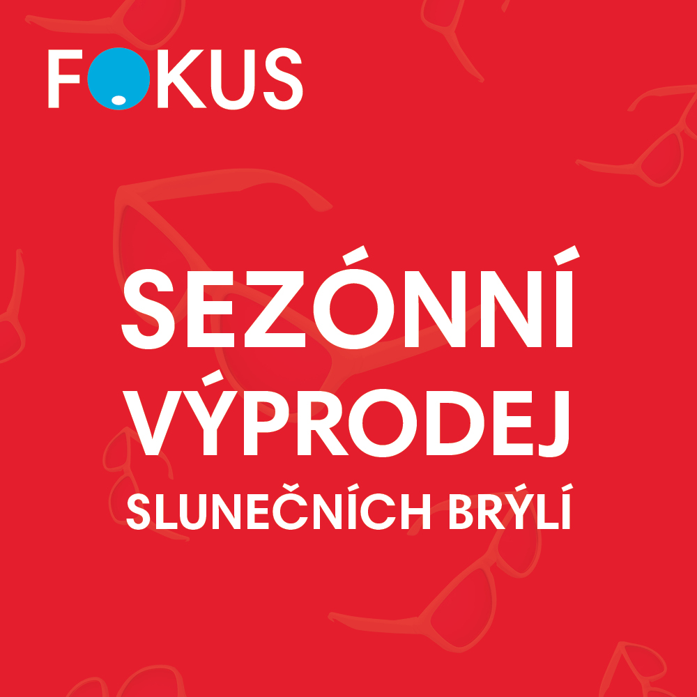 Sezonní výprodej slunečních brýlí