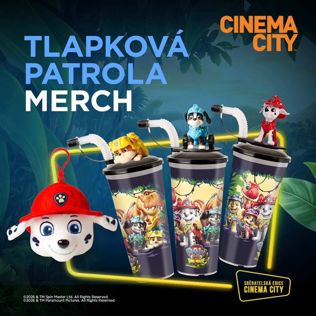 Merch s Tlapkovou patrolou dorazil do Cinema City!