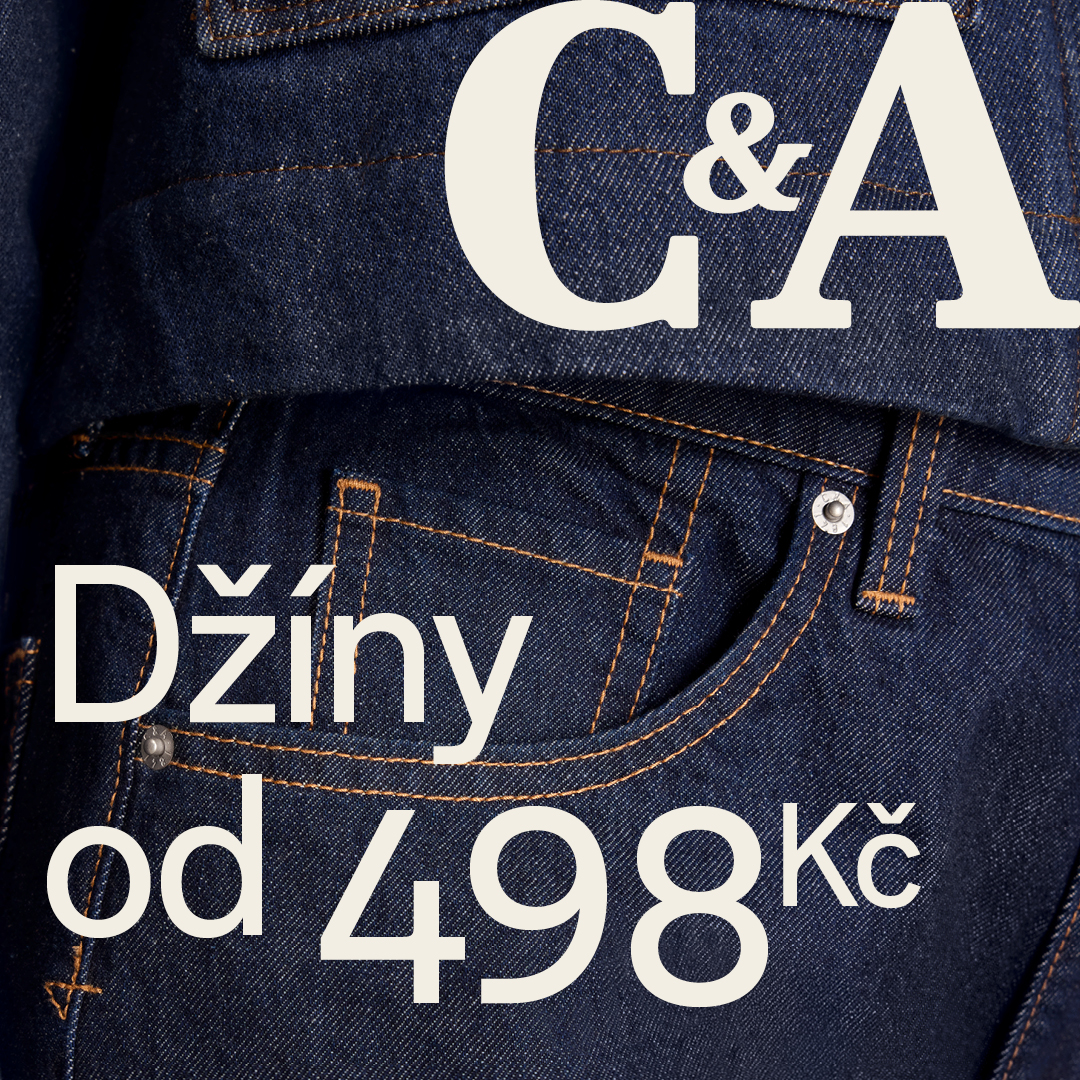 Džíny od 498&nbsp;Kč