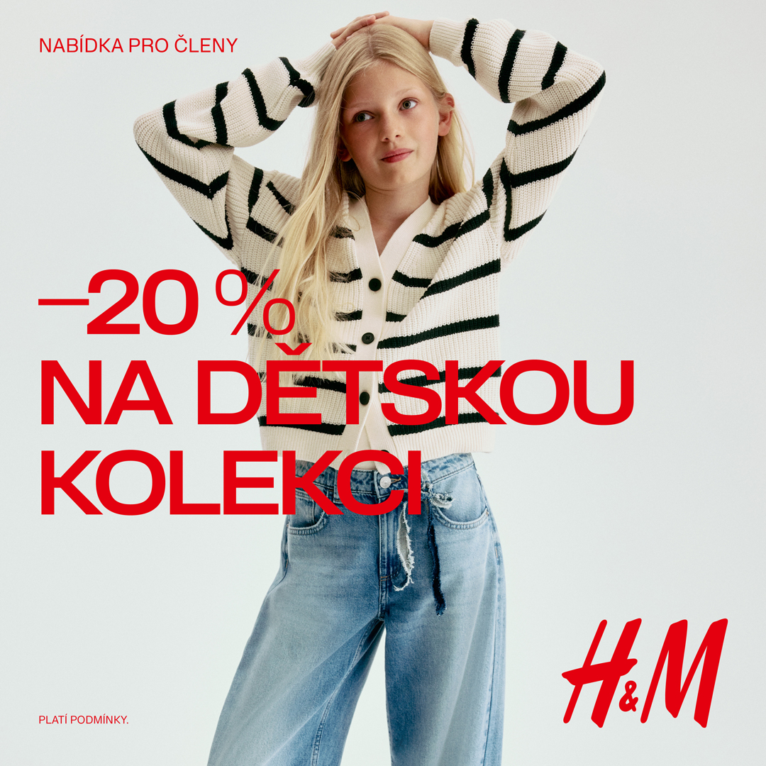 Připravte se do školy s&nbsp;H&M – nyní se slevou 20&nbsp;% na dětskou kolekci! #HMKids