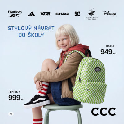 obrázek obsahuje: 🎒 Připravte se na nový školní rok s CCC!
