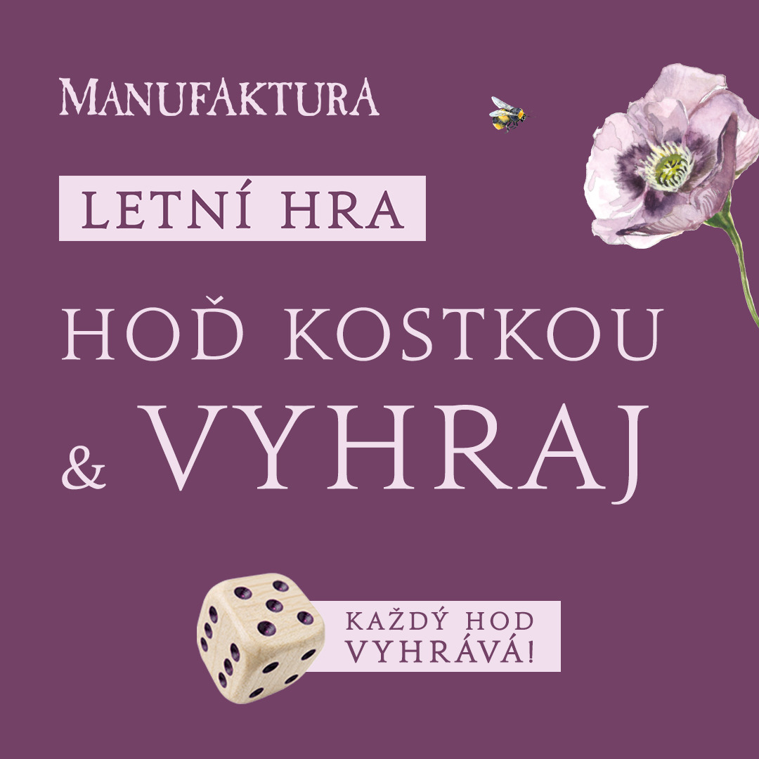 Letní hra v prodejně MANUFAKTURA