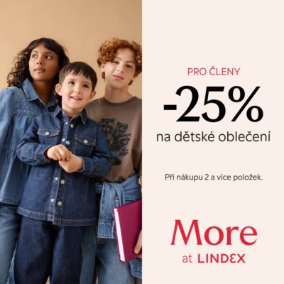obrázek obsahuje: 25% sleva na dětské oblečení