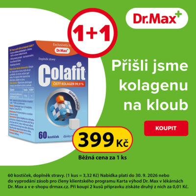 obrázek obsahuje: Dr. Max Colafit 1+1, 60 kostiček