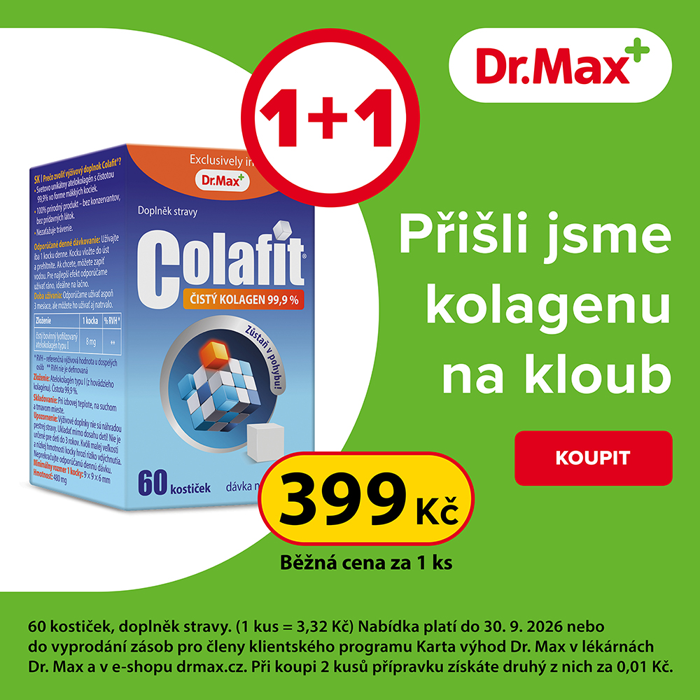 Dr. Max Colafit 1+1, 60 kostiček