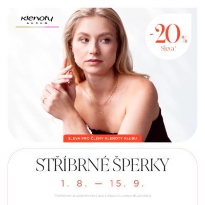 obrázek obsahuje: Stříbrné dny v Klenotech Aurum
