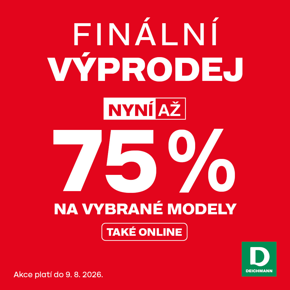 Sleva až 75 % na obrovský výběr modelů
