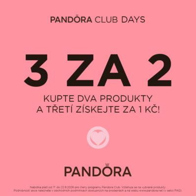 obrázek obsahuje: PANDORA Club days