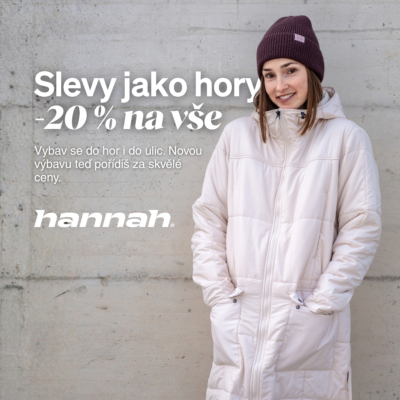 obrázek obsahuje: Slevy jako hory