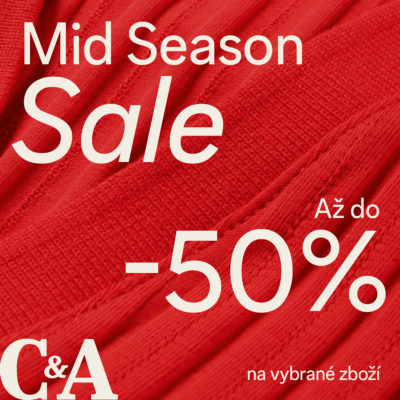 obrázek obsahuje: Mid Season Sale
