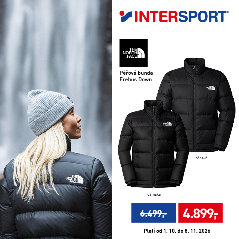 Péřová bunda The North Face – pro ni i pro něj.