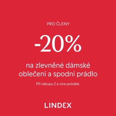 obrázek obsahuje: 20% sleva na zlevněné dámské oblečení a spodní prádlo