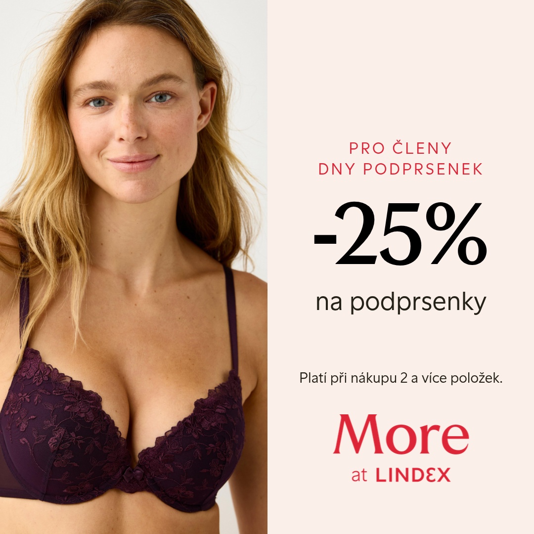 25% sleva na podprsenky