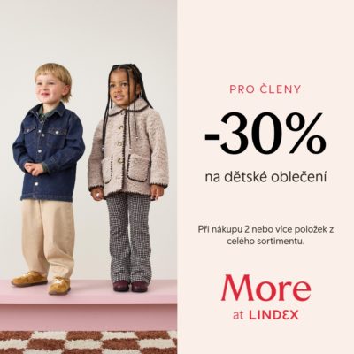 obrázek obsahuje: 30% sleva na dětské oblečení