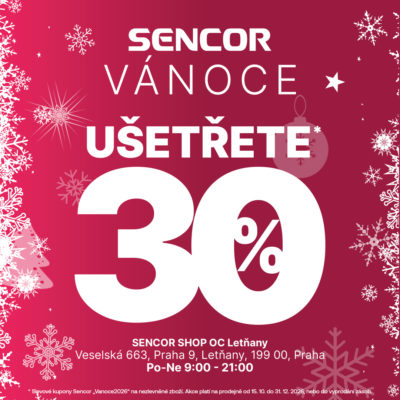 obrázek obsahuje: SENCOR SE SLEVOU 30 %
