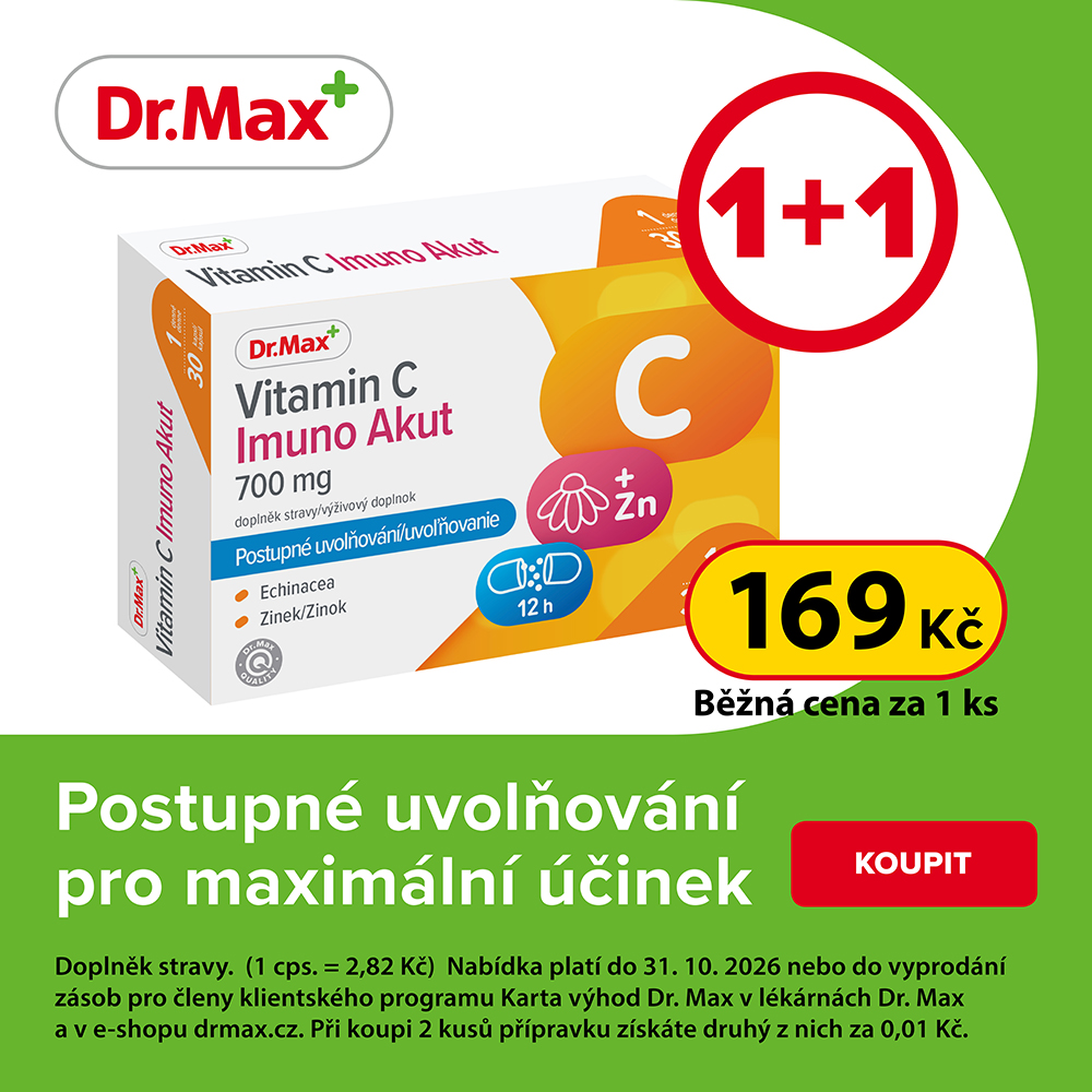 Dr. Max Vitamin C Imuno Akut 1+1